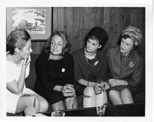 NOW founder and president Betty Friedan (1921-2006) with lobbyist Barbara Ireton (1932-1998) and feminist attorney Marguerite Rawalt (1895-1989) NOW women.jpg