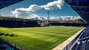 Stadion im NTC Poprad (Juni 2016)