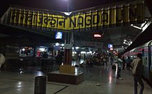 Nagda Station at Night Nagda Station - Roof.jpg