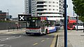 English: National Express West Midlands 1444 (P144 KOF), a Volvo B10L/Wright Liberator, in The Priory Queensway, Birmingham city centre, on route 3A.
