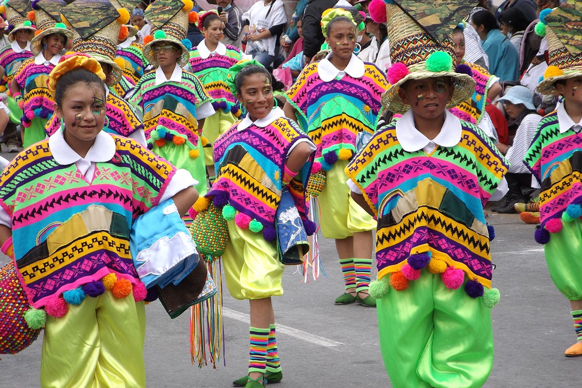 Carnaval des enfants : Carnaval, parade a Folkling