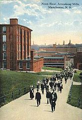 Amoskeag Mills, Manchester, NH, c. 1912