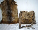 Nutria fur bag and fur skin.jpg