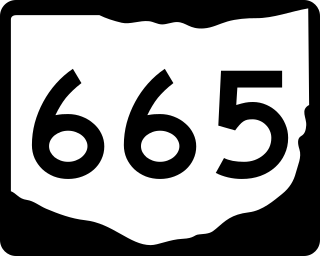 <span class="mw-page-title-main">Ohio State Route 665</span> State highway in central Ohio, US