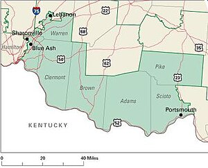 Detailed Map of Ohio's Second Congressional District Ohio2ndCongressionalDistrict109thCongress.JPG