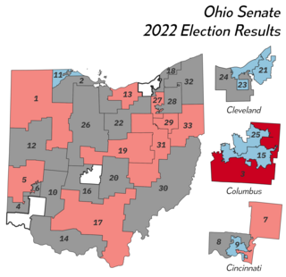 <span class="mw-page-title-main">2022 Ohio Senate election</span> Senate elections for the 135th Ohio General Assembly