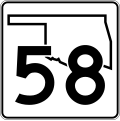 File:Oklahoma State Highway 58.svg