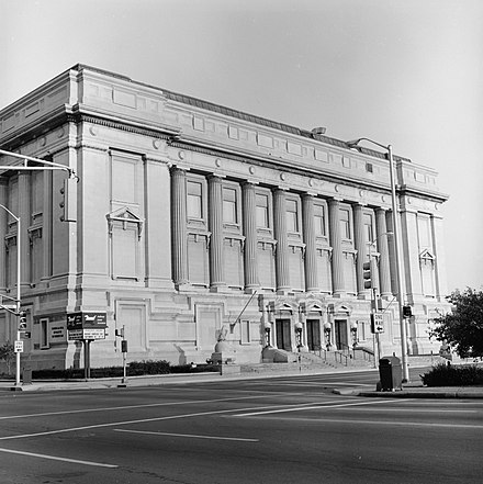 Old Indianapolis City Hall housed the Mayor's Office from 1910 until completion of the City-County Building in 1962.