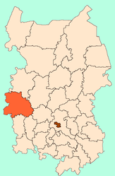 Nazyvaevskij rajon – Mappa