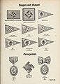 RAD/M, RAD/wJ pennants, honour badges etc. (Organisationsbuch der NSDAP 1943)