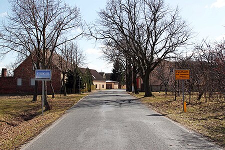 Ortseingang Feldheim Treuenbrietzen