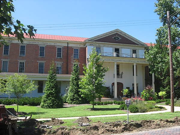 The Oxford Community Arts Center is housed in the former Oxford Female Institute.