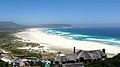 Noordhoek Beach from Chapman's Peak Drive with Kommetjie in the distance