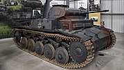 Panzerkampfwagen II in het museum