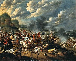 Pauwels Casteels - Battle between king John Sobieski III and the Turks.jpg