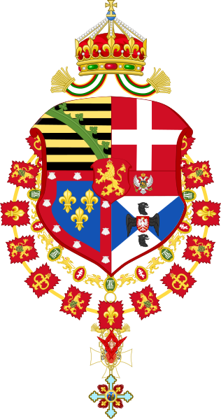 File:Personal Arms of Tsar Simeon II of Bulgaria.svg