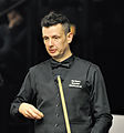 Deutsch: Bild aufgenommen in Berlin während des German Masters im Snooker 2014. Peter Lines. English: Picture taken in Berlin during the Snooker German Masters in 2014. Peter Lines.