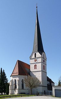 The parish church of St. Stephen