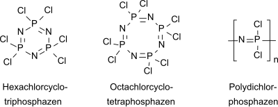 Cyclic and linear phosphonitrile chlorides