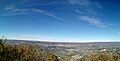 Vue panoramique sur Montréjeau et Gourdan-Polignan.