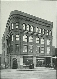 The Day Building (Former home of The Day) Bank St. 1901 Picturesque New London and its environs - Grofton, Mystic, Montville, Waterford, at the commencement of the twentieth century (1901) (14581144987).jpg