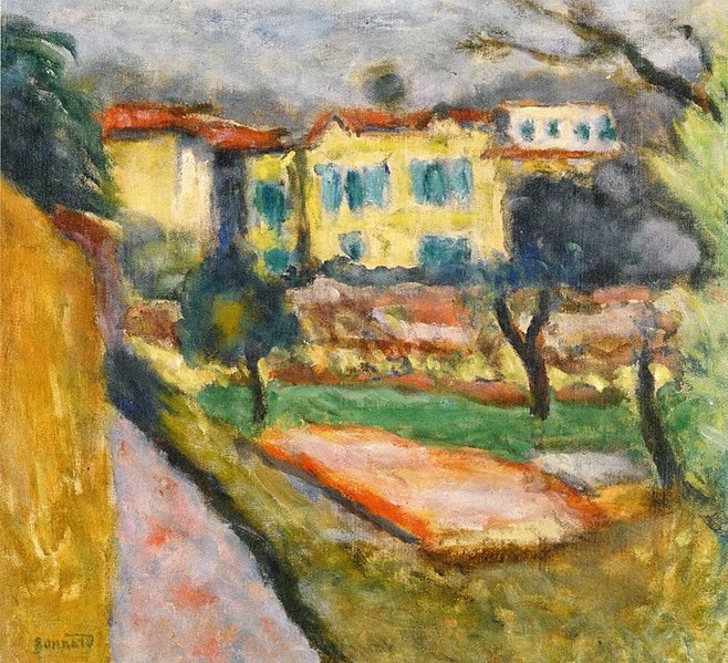 File:Pierre Bonnard Landscape with Yellow House 1918.jpg