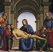 Perugino, Pietà, 1483–1493, Uffizien (Florenz)