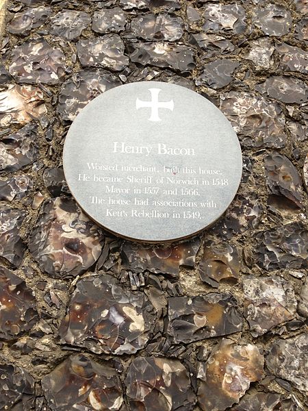 File:Plaque at Bacon's House.jpg