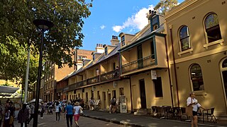 <span class="mw-page-title-main">Playfair Street Terraces</span> Historic site in New South Wales, Australia