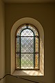 English: Window at the southwestern staircase leading up to the gallery Deutsch: Fenster im SW-Treppenhaus zur Galerie