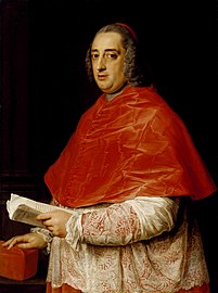 Kardinál Prospero Colonna di Sciarra, kolem 1750, Walters Art Museum, Baltimore
