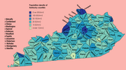 Thumbnail for File:Population density of Kentucky counties (2020).png