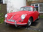 Porsche 356 B, front view