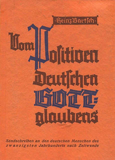 On positive German God-belief (1939)