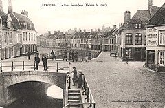 Bergues - Le Pont Saint-Jean (Maison de 1597)