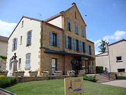 Skyline of Pouilly-sous-Charlieu