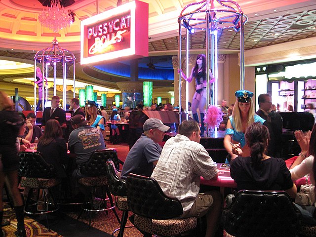 The PCD Casino located at the Caesars Palace in Las Vegas.