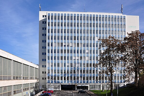 Joweid Center, former Sulzer administration building