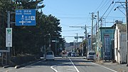 国道473号との分岐 静岡県牧之原市波津