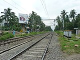 Rail tracks near Simurali