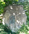 Schillerstein im Park neben dem Konzerthaus