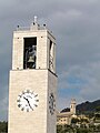 Campanile della chiesa di San Giovanni Bono, Recco, Liguria, Italia
