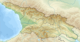 Сакдрісі. Карта розташування: Грузія
