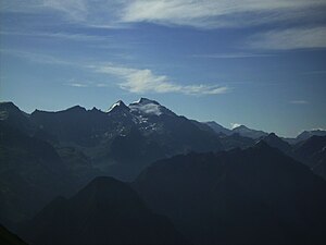 Adula-Alpen: Grenzen nach SOIUSA, Aufteilung nach SOIUSA, Gipfel