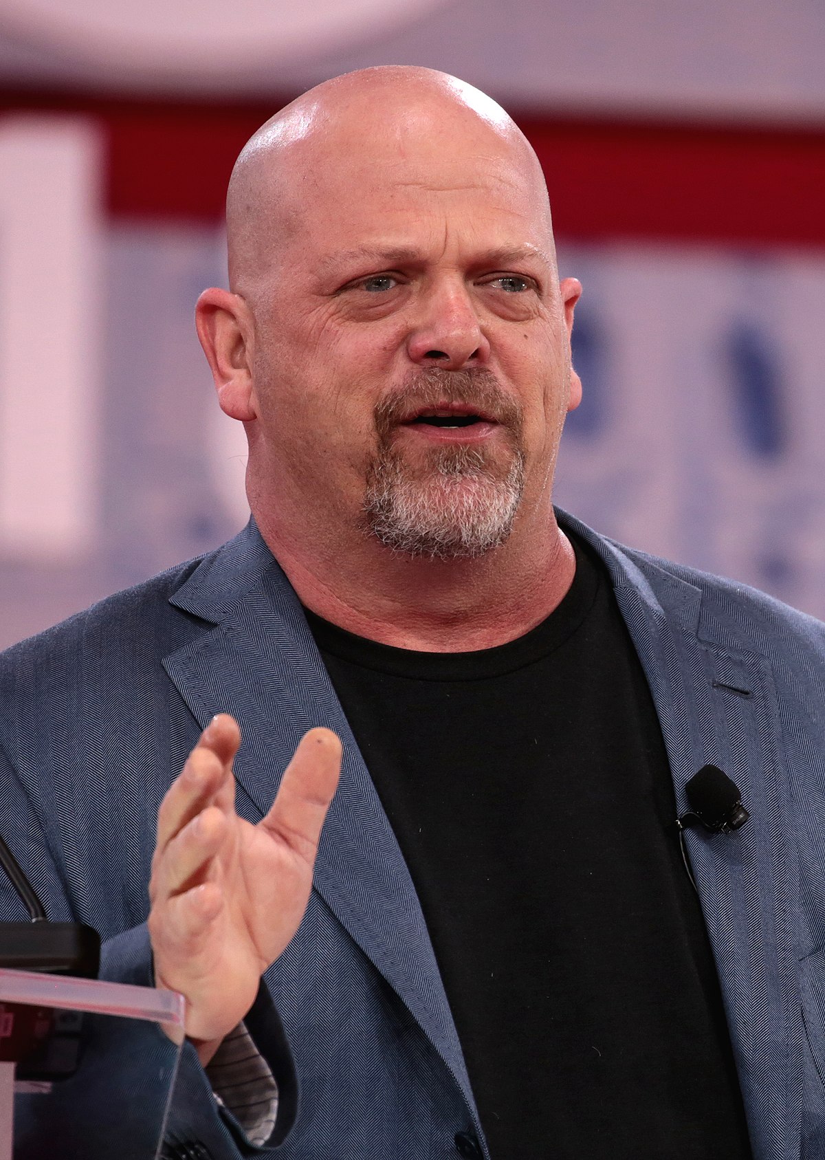 The 57-year old son of father Richard Benjamin Harrison Jr. and mother Joanne Rhue Harrison Rick Harrison in 2023 photo. Rick Harrison earned a  million dollar salary - leaving the net worth at 5 million in 2023