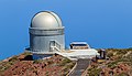 * Nomination Nordic Optical Telescope (NOT), Observatorio del Roque de los Muchachos (ORM), La Palma --Llez 05:09, 12 May 2019 (UTC) * Promotion Nice picture. But I think perspective correction is needed. tilted to the left.--Famberhorst 05:28, 12 May 2019 (UTC)