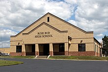 Střední škola Rose Bud v Rose Bud, Arkansas.jpg