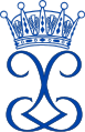 Royal Monogram of Princess Lilian of Sweden.svg