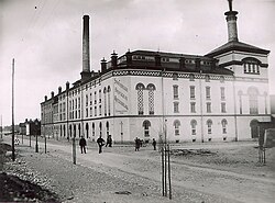 Södertälje Bryggeri på Storgatan 5 maj 1903