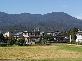 鮫ヶ尾城遠景